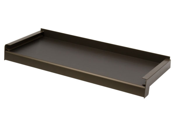 Vonkajšie hliníkové parapety ohýbané - bronz elox - Image 2